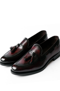 Bordeaux Tassel Loafers