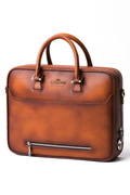 The Cognac Executive Leather Briefcase